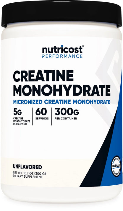 Creatine Monohydrate Powder (300 Grams) 