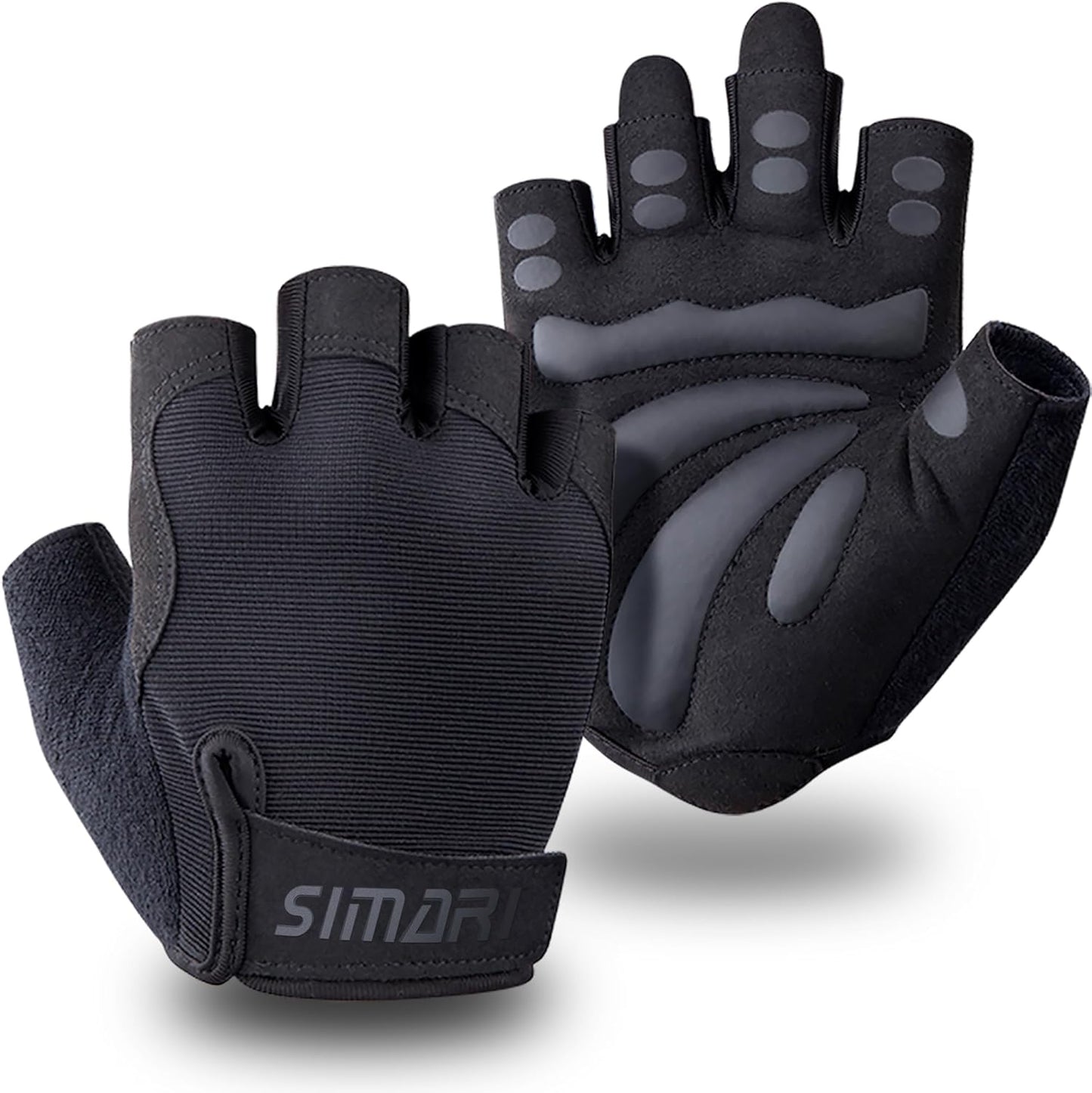 Breathable Workout Gloves for Men and Women, Padded Weight Lifting Gloves with Great Grip, Full Palm Protection for Gym Training, Cycling, Weightlifting, Exercise, Crossfit, Climbing