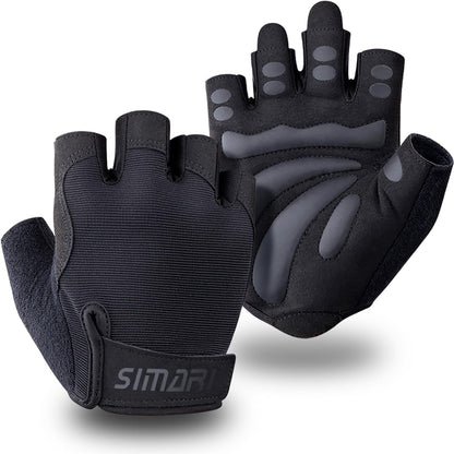 Breathable Workout Gloves for Men and Women, Padded Weight Lifting Gloves with Great Grip, Full Palm Protection for Gym Training, Cycling, Weightlifting, Exercise, Crossfit, Climbing
