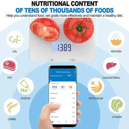 Bluetooth Food Scale with App